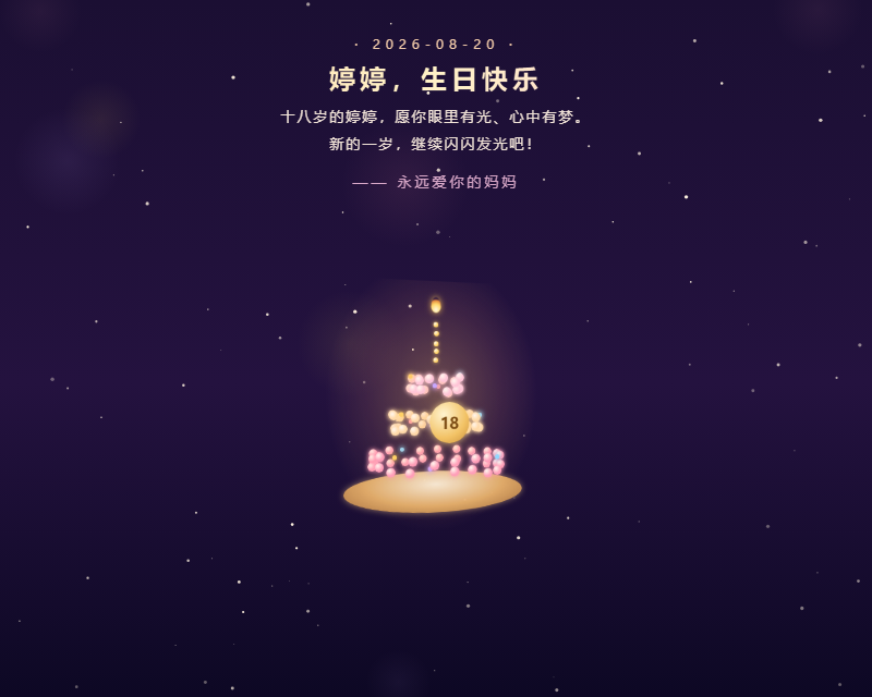 星光蛋糕 3D